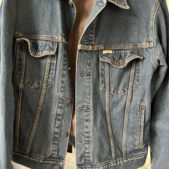 Mens Levi Strauss signature denim jacket size medium great for the fall season - Picture 14 of 17